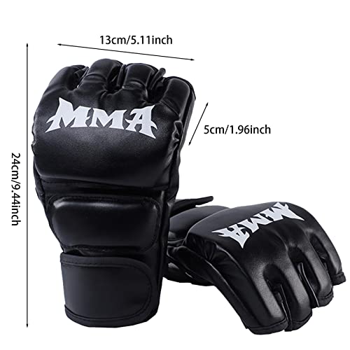 astound Guantes de entrenamiento, guantes de boxeo para hombre, guantes de boxeo para hombres y mujeres, guantes de kickboxing con palmas abiertas, sacos de boxeo, Muay Thai