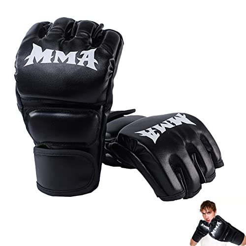 astound Guantes de entrenamiento, guantes de boxeo para hombre, guantes de boxeo para hombres y mujeres, guantes de kickboxing con palmas abiertas, sacos de boxeo, Muay Thai