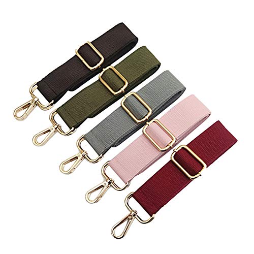 Asudaro Correa Universal Ancha para el Hombro, Longitud Ajustable, Correa de Repuesto, Bolso de Mano, Monedero, Correa para el Hombro, para Crossbody, Bolso, Cartera, 125 cm