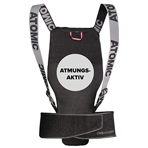 Atomic Live Shield, Unisex Adulto, Black, S