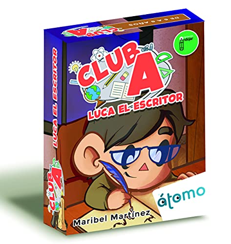 Átomo Games Club A. Luca el Escritor. Juego edicativo