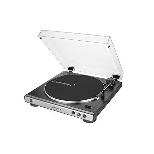 Audio-Technica LP60XUSBGM Giradiscos Automático Estéreo de Tracción por Correa (analógico y usb) Gunmetal