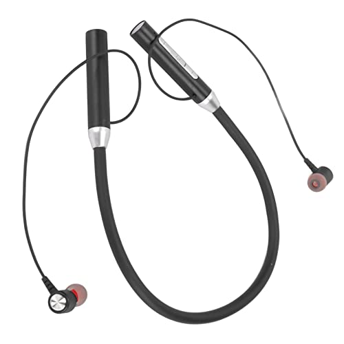 Auriculares con Banda para el Cuello, Botones Estéreo Multifuncionales 5.2, Auriculares Magnéticos con Banda para el Cuello, Graves Mejorados para Exteriores (#4)