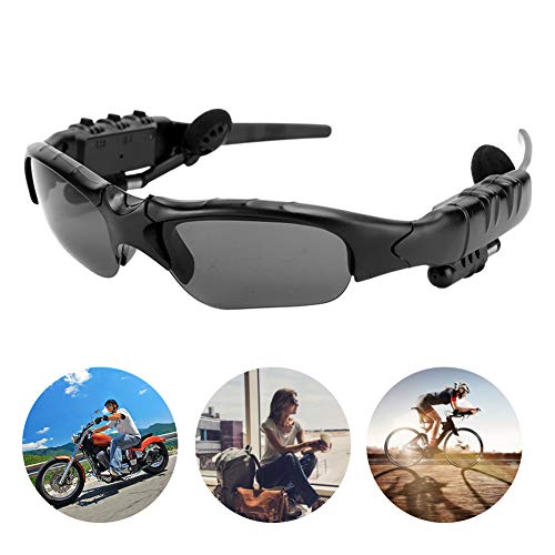 Auriculares con Gafas de Sol Bluetooth, Audio Inalámbrico, MP3, Sonido Estéreo, Reproducción de Música, Auriculares, Manos Libres, Llamadas, Gafas Inteligentes para Ciclismo Al Aire Libre