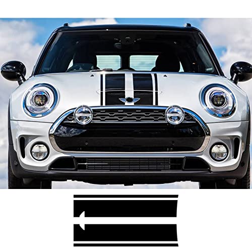 Auto Pegatinas de Calcomanías Body Stripe LateralPegatinas de calcomanías para capó de Cabeza de Coche, para Mini Cooper S One Countryman Clubman R55 R56 R60 R61 F54 F55 F56 F60