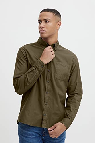 b BLEND 20714746 Camisa, Noche del Bosque (190414), M para Hombre