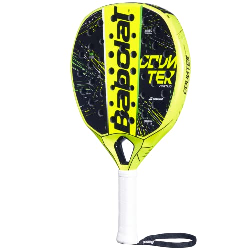 Babolat - Raqueta de Padel Counter Vertuo para Contratista - Potencia Fácil y Tolerancia - Versión Flexible - Peso Ligero para Resistencia y Comodidad - Marca Francesa