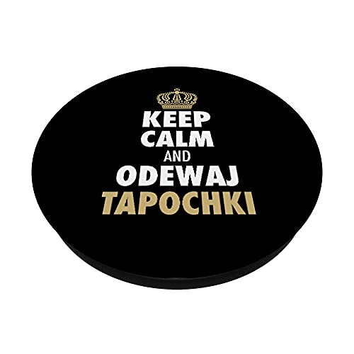 Babushka Tapochki Zapatillas Abuela CCCP URSS Russia Rusia PopSockets PopGrip Intercambiable