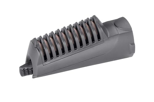 BaByliss AS960E Cepillo de aire rotatorio 1000 W, Moldeador, 4 cabezales: Seca, Alisa, Moldea y da Volumen, Tecnología Iónica, 2 Temperaturas, Aire Frío, 2 sentidos de Rotación, Gris, 39.2