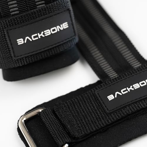 BACKBONE TRAINING Lifting Straps x2 Correas de Levantamiento Pesas Muñequeras Peso Muerto Deadlift Powerlifting Gimnasio GYM Fitness