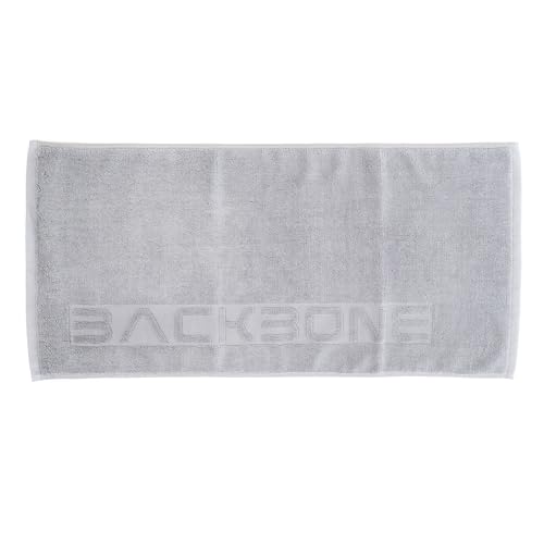 BACKBONE TRAINING Toalla Gimnasio 100% algodón 70 x 35 cm súper-absorvente para GYM Fitness Deportes