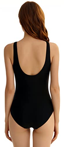 Bañador de Mujer Deportiva Traje de baño Sexy Entrenamiento de bañador Deportivo Control Abdominal Adelgazamiento bañador(3XL, J6)