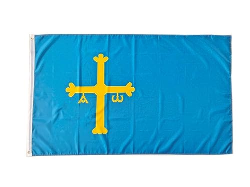 Bandera de Asturias, bandera colores Asturias, bandera 150cm x 90cm, bandera Asturias