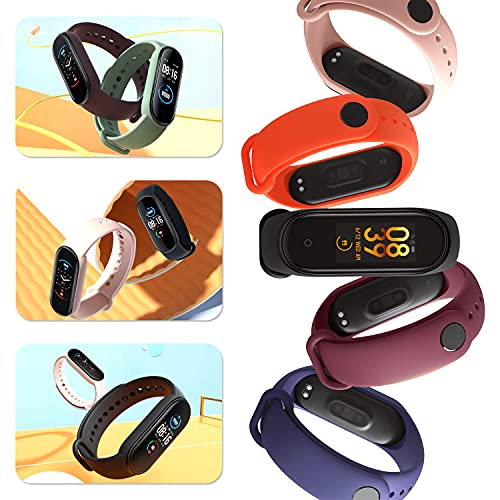 BANGTING 20 Piezas Recambio Correa Compatible con Pulseras Xiaomi Mi Band 4 / Xiaomi Mi Band 3, Banda Reemplazo para Fundas Mi Fit 4 Miband3 (20 Colores)