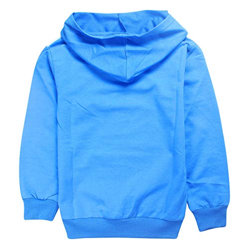 Baonmy Among Us Niños Niñas Chicos Sudaderas Deportivas Sudaderas + Pantalones 2 Piezas/Conjuntos Moda Chándal Ropa Deportiva (Azul Oscuro, 3-4 años)