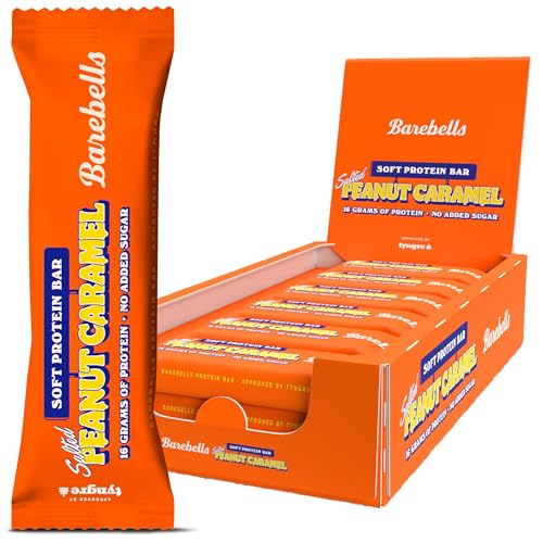 Barebells - Barritas Proteína - 20g Proteína x Barrita - Baja en azúcar - Baja en Calorías - Sin Aceite de Palma - Soft Bar Coco Choco - Pack de 12 Barritas x 55g