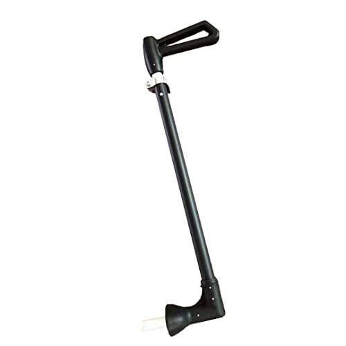 Barra de empuje extensible/mango compatible con Scoot & Ride Highway Kick 1, Cooghi 3 en 1 microscooter para niños/niños pequeños, color negro