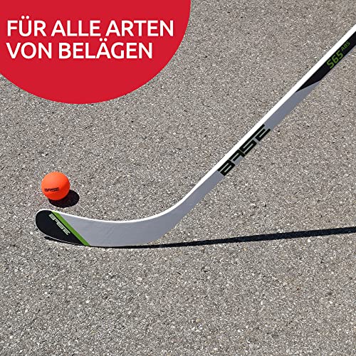 Base Street Hockey Ball – Liquid Filled I No-Bounce Technology I para Todas Las temperaturas I Hockey en línea y Calle I Naranja