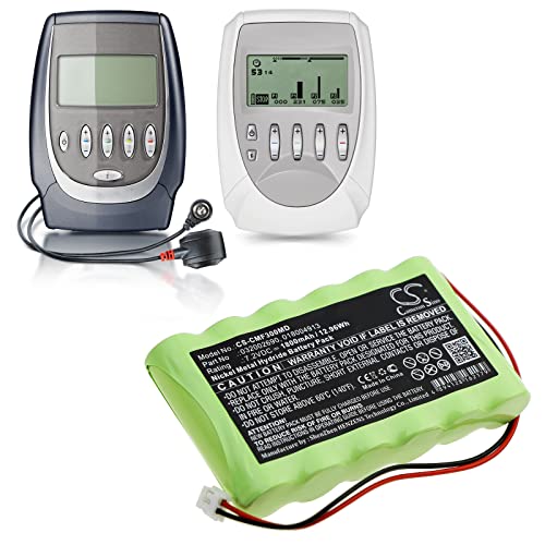 Batería de repuesto compatible con Compex Fitness, Fitness Tens, Medi Compex, Medicompex, MI Fitness Trainer, Mi Sport 500, MI Theta Pro, Micro, Micro+, mi-Sport 500, Sport, Sport 2, Sport 3, Sport