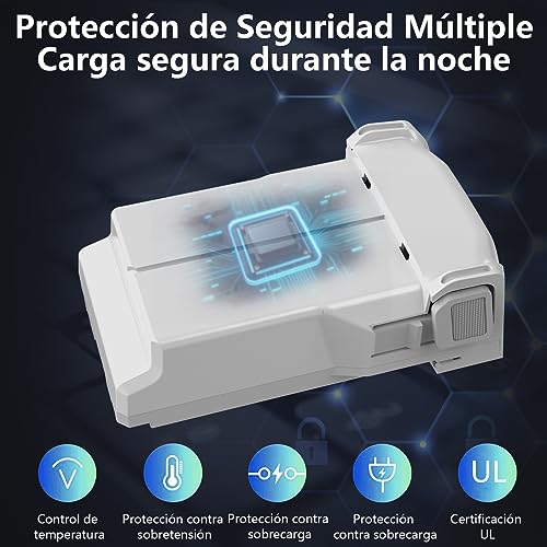 Batería Mini 3 Pro Plus, MVMOD 3850mAh Batería de Vuelo Inteligente para dji Mini 3, 47Mins MAX Tiempo de Vuelo Batería para dji Mini 3 Pro Drone(Sólo para Cargadores Originales dji)