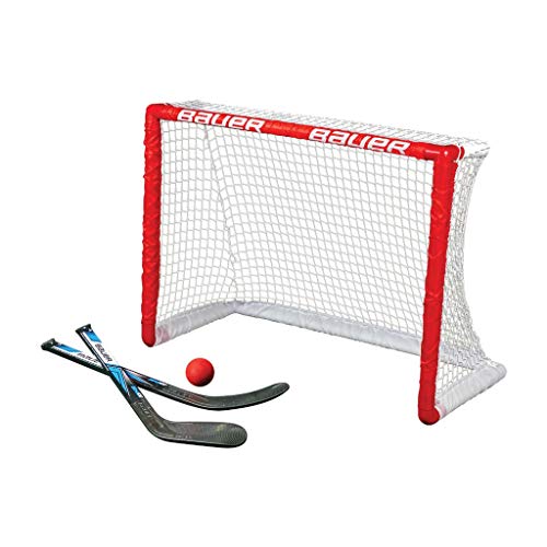 Bauer Juego de portería de Hockey, Adultos Unisex, Rojo, 30.5" x 23"