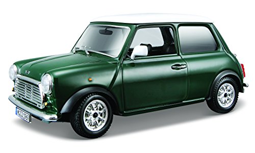 Bburago Mini Cooper Coche de Juguete, Color Verde (18-22011G)