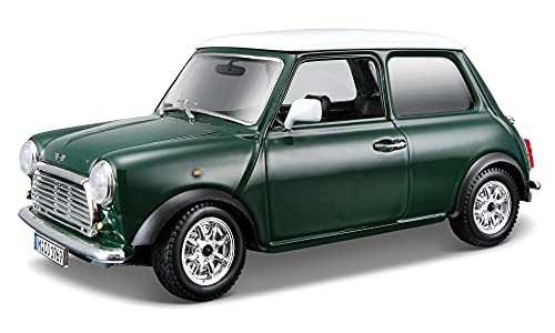 Bburago Mini Cooper Coche de Juguete, Color Verde (18-22011G)