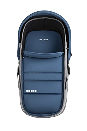 Be Cool Crib Capazo Blando, de 0 a 9 kg, con Colchoneta y Capota, compatible con Slide, Outback y Quantum