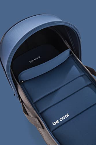 Be Cool Crib Capazo Blando, de 0 a 9 kg, con Colchoneta y Capota, compatible con Slide, Outback y Quantum