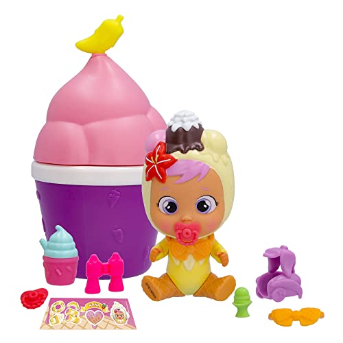 BEBÉS LLORONES LÁGRIMAS MÁGICAS Icy World Frozen Frutti | Muñeca sorpresa Coleccionable que huele a Fruta, Llora y hace Nieve - Juguete niños +3 Años