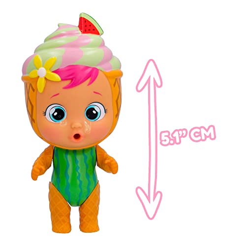 BEBÉS LLORONES LÁGRIMAS MÁGICAS Icy World Frozen Frutti | Muñeca sorpresa Coleccionable que huele a Fruta, Llora y hace Nieve - Juguete niños +3 Años