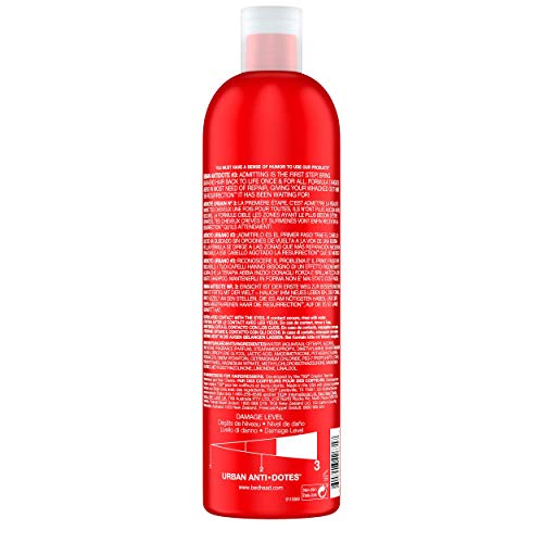 Bedhead by TIGI | Set de champú y acondicionador Resurrection | Cuidado del cabello para cabello quebradizo y dañado | Fórmula de cuidado potente y regeneradora | 2 x 750 ml