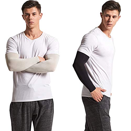 beister Bi-as-010-63-j-f Mangas de Brazo, 6 Pares (2 Negros, 2 Blancos, 2 Grises), Talla única Unisex Adulto