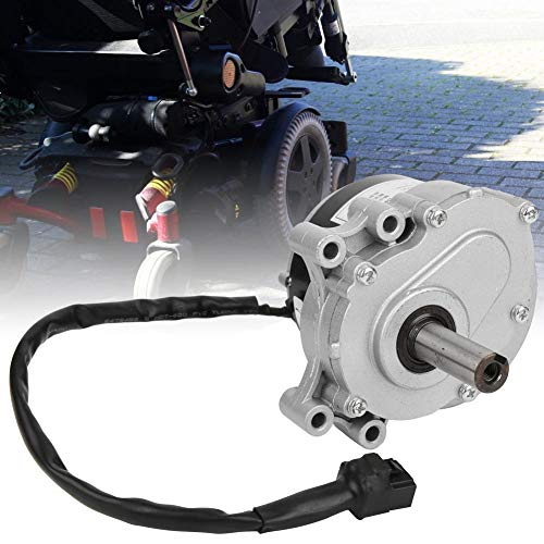 Belissy Sillas de Ruedas de Metal eléctrico del Motor del Cepillo de Accesorios 75r / min 24V250W MY1016z de Unite