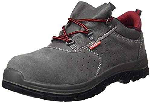 Bellota 7230543S1P - Zapatos de Seguridad Classic de Hombre y Mujer (Talla 43) de Serraje Transpirable y Cuello Acolchado