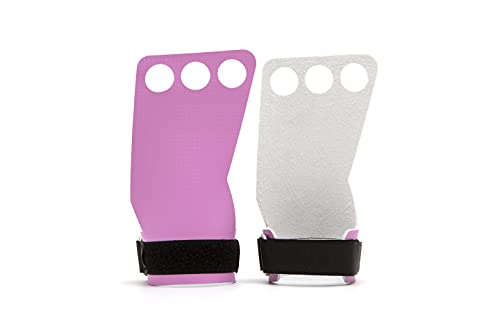 Beltrov - Calleras para Crossfit Unisex - Microfibra sintética recubierta de Carbono - Calleras Gimnasia artística, Gimnasio, Halterofilia - Durabilidad y protección (Rosa, M)