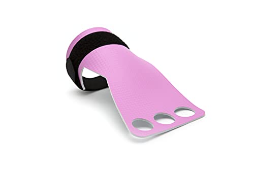 Beltrov - Calleras para Crossfit Unisex - Microfibra sintética recubierta de Carbono - Calleras Gimnasia artística, Gimnasio, Halterofilia - Durabilidad y protección (Rosa, M)