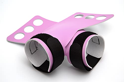 Beltrov - Calleras para Crossfit Unisex - Microfibra sintética recubierta de Carbono - Calleras Gimnasia artística, Gimnasio, Halterofilia - Durabilidad y protección (Rosa, M)