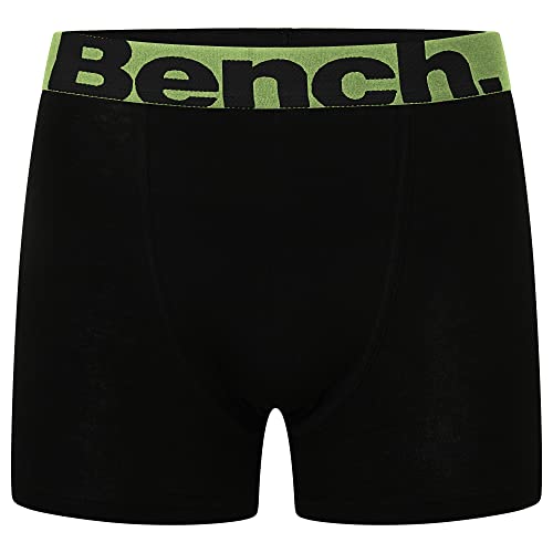 Bench,Ropa interior transpirable para hombre, paquete de 3 calzoncillos tipo bóxer de ajuste clásico, elástico, suave, de algodón, casual, juego de regalo de ropa interior, S, M, XXL, Acción/Surtido