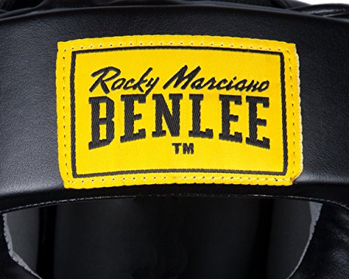 BENLEE Rocky Marciano Kopfschützer Full Protection - Casco de Boxeo, Color Negro, Talla l/XL