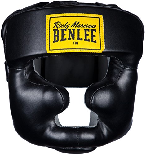 BENLEE Rocky Marciano Kopfschützer Full Protection - Casco de Boxeo, Color Negro, Talla s/m