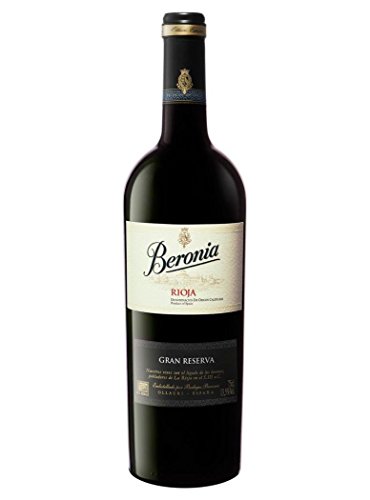 Beronia Gran Reserva - Vino D.O.Ca. Rioja - 750 ml & Crianza - Vino Tinto D.O.Ca. Rioja - 3 botellas de 750 ml - Total: 2250 ml