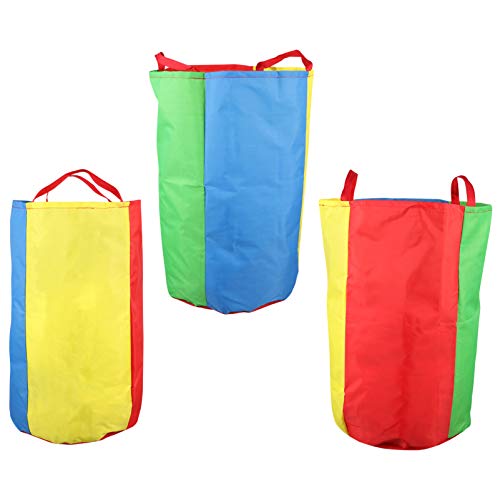 BESPORTBLE 3 Piezas Bolsa de Carrera de Sacos Sacos de Patatas Bolsas de Carreras para Todas Las Edades Juegos de Carnaval Familiares para Niños Favor de Fiesta Actividad de Juegos Al Aire