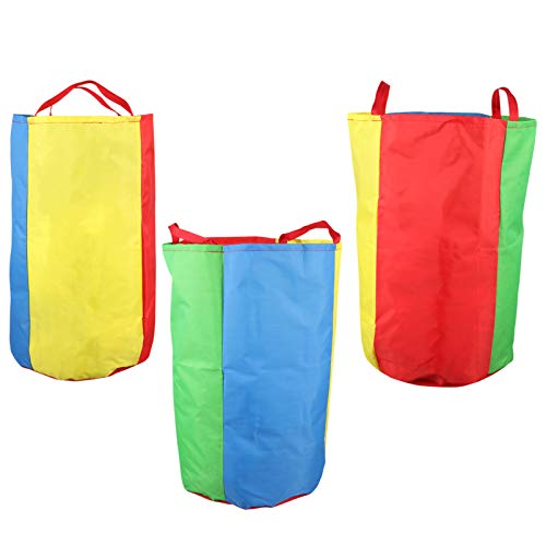 BESPORTBLE 3 Piezas Bolsa de Carrera de Sacos Sacos de Patatas Bolsas de Carreras para Todas Las Edades Juegos de Carnaval Familiares para Niños Favor de Fiesta Actividad de Juegos Al Aire