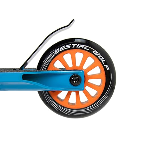 Bestial Wolf Pilot XX2 Pack Dos Ruedas Originales Diámetro 100 mm para Scooter Freestyle  Naranja