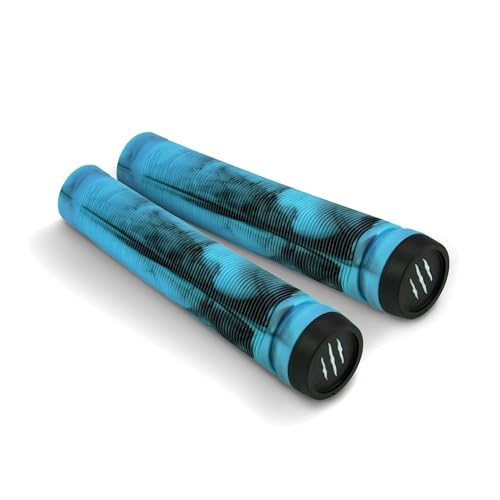 Bestial Wolf RS81MIX, Pareja de Manguitos Especiales para Scooter Freestyle, 155 mm (Azul)