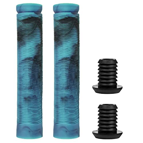 Bestial Wolf RS81MIX, Pareja de Manguitos Especiales para Scooter Freestyle, 155 mm (Azul)