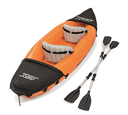 Bestway Flotador Kayak Semirigido 330 x 94 cm. 2 Personas MAX. 160 Kg. con Remos