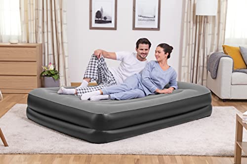 Bestway Premium Airbed Queen - Cama doble, 203 x 152 x 46 cm