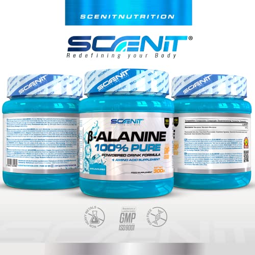 Beta Alanina - Beta Alanine 100% pure - 300 g - Beta alanina en polvo sin sabor - Beta Alanina Polvo